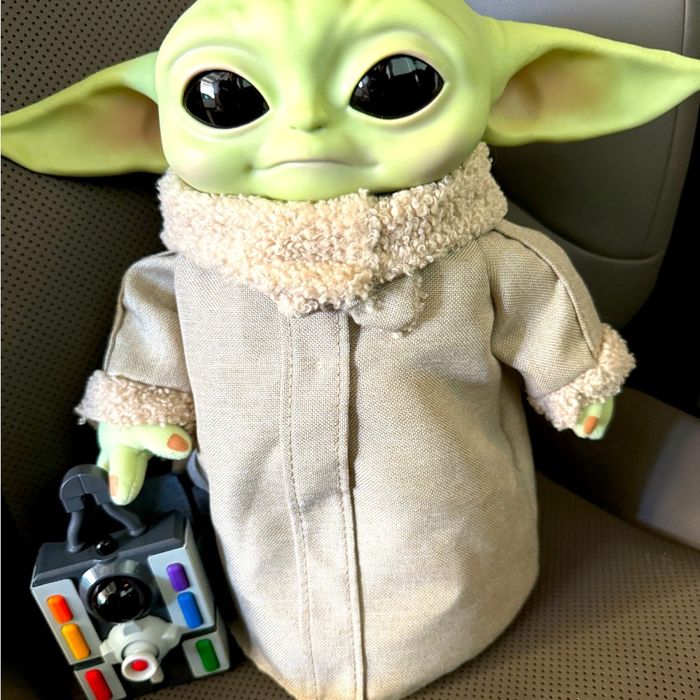 Remote controlled baby yoda